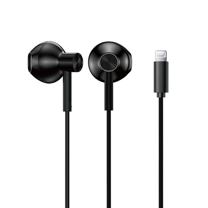 iGear Lightning Metallic Handsfree - W52L Black