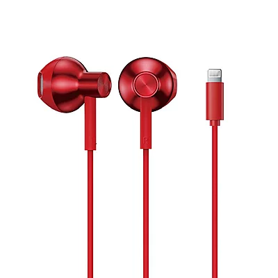 iGear Lighnting Metallic Handsfree - W52L Red