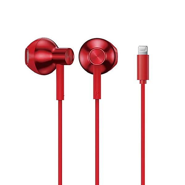 iGear Lighnting Metallic Handsfree - W52L Red