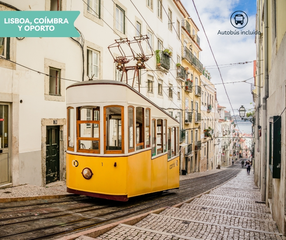 LISBOA, COÍMBRA Y OPORTO