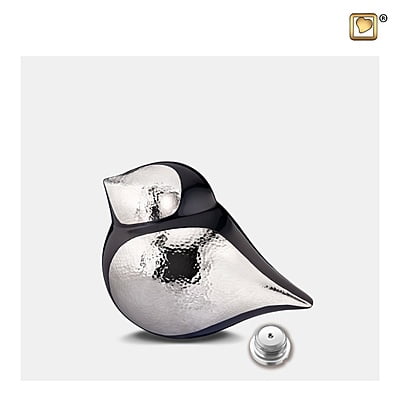 Mini Soul Bird Urn Grijs – Man Mini Soul Bird Urn Grijs – Man