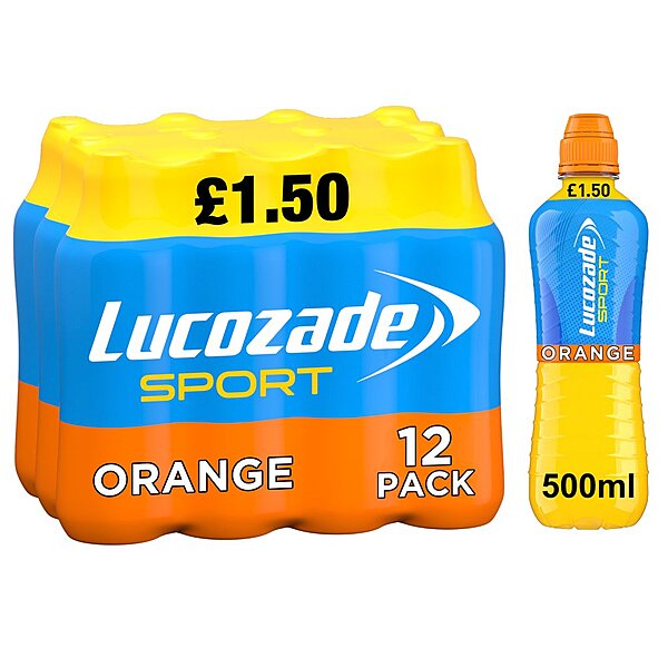 LUCOZADE SPORT ORANGE £1.50