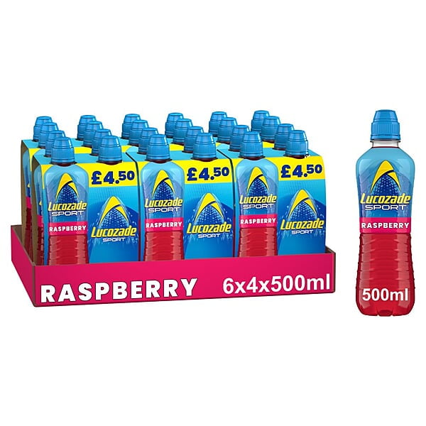 Lucozade Raspberry Sports Multi Pack