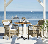 Lyon Café Table | Teak Square Lyon Café Table | Teak Square