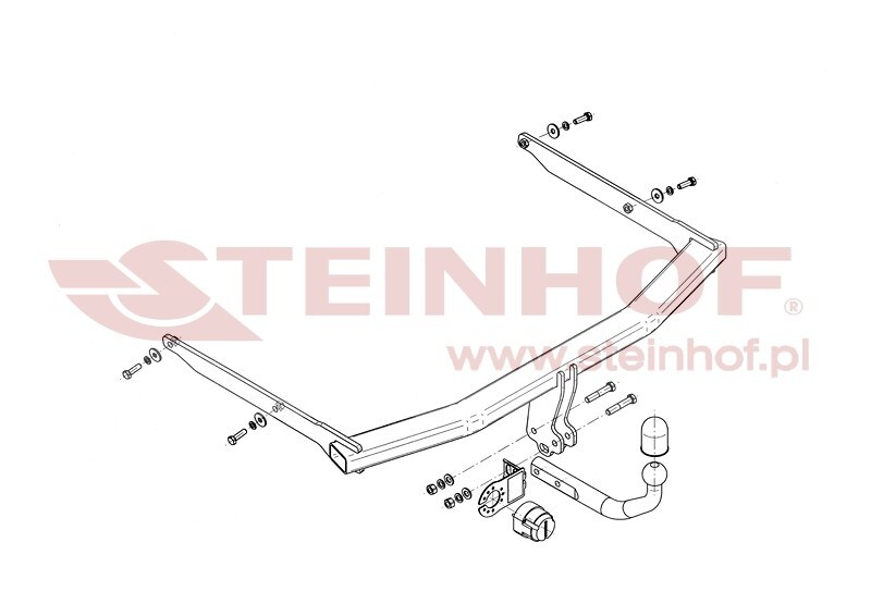 Mazda 3 4D
(BL) Tow Bar (2009-2013) M-015