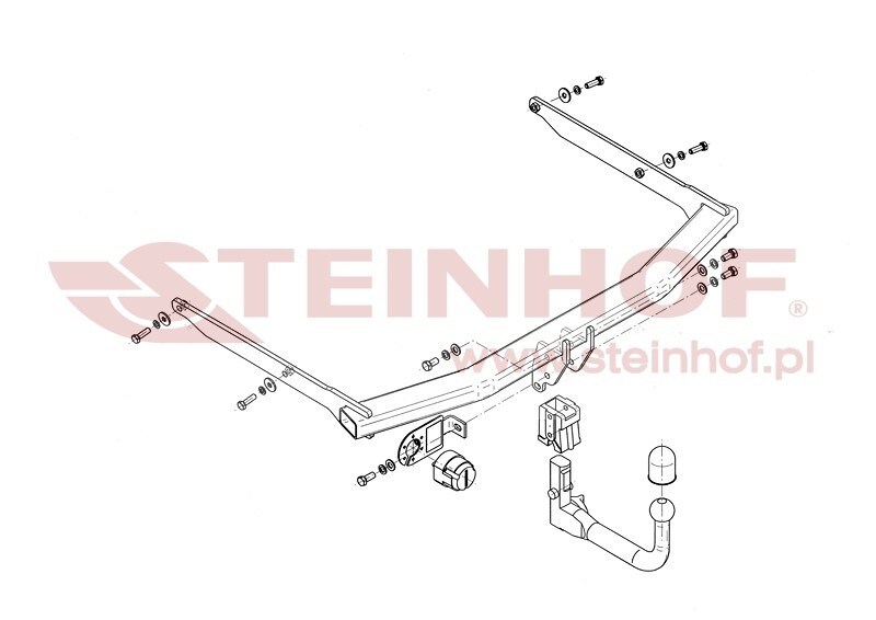 Mazda 3 4D
(BL) Tow Bar (2009-2013) M-016
