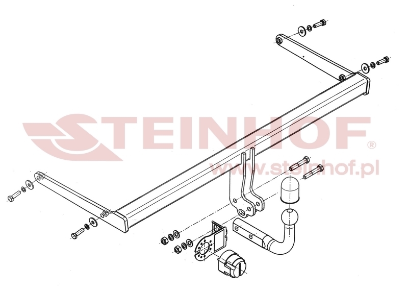 Mazda 2 (DE) Tow Bar (2007-2015) M-017
