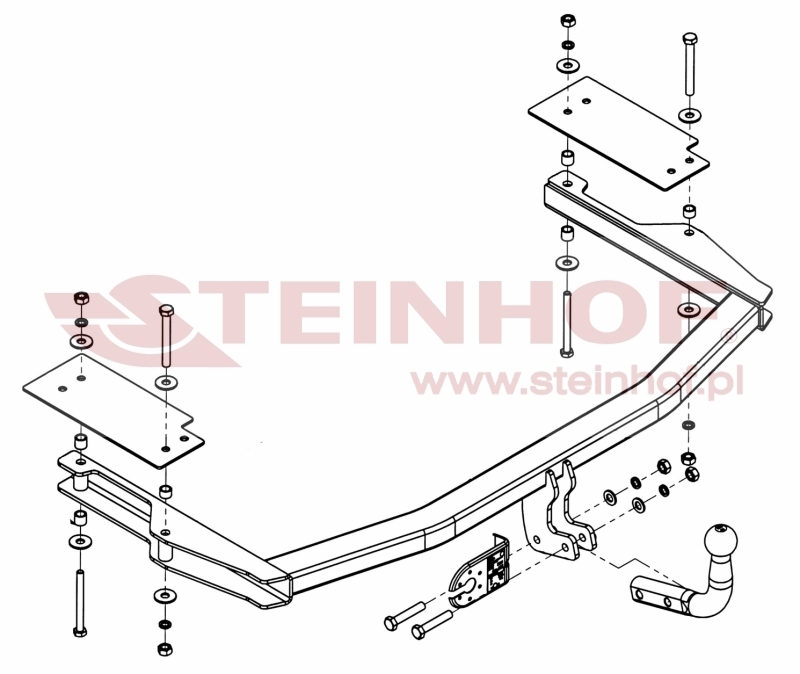 Mazda 6 5D
(GG) Tow Bar (2003-2008) M-022