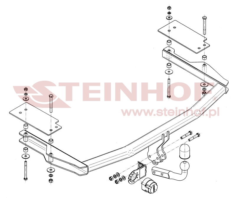 Mazda 6 Estate
(GY) Tow Bar (2003-2008) M-024