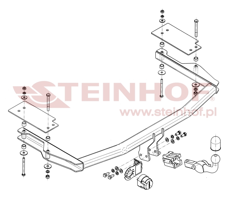Mazda 6 Estate
(GY) Tow Bar (2003-2008) M-025