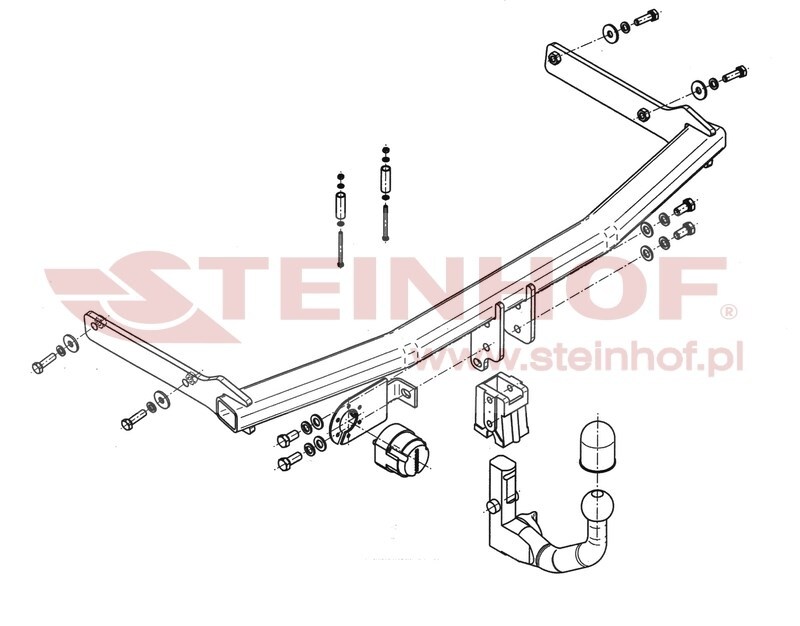 Mazda 5 (CR) Tow Bar (2005-2010) M-029