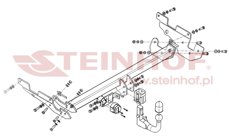 Mazda CX-5 I (KE, GH)
(incl. 4WD) Tow Bar (2012-2017) M-033