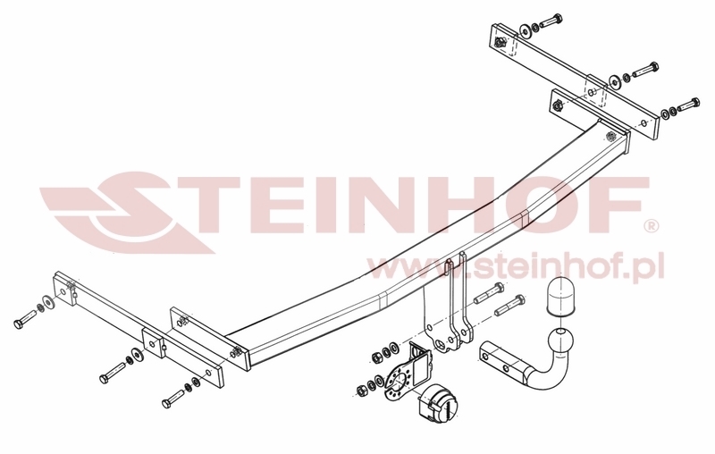 Mazda 6 4/5D
(GH) Tow Bar (2008-2013) M-040