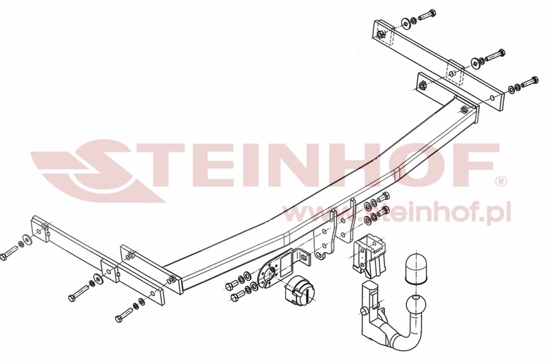 Mazda 6 4/5D
(GH) Tow Bar (2008-2013) M-041