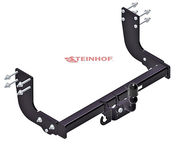 VOLKSWAGEN Crafter I Van, Minibus
(3,5T)
(3,665 / 4,325m)
(with a step with a notch prepared for the towbar)
(single wheels) Tow Bar (2006 --2016) M-157