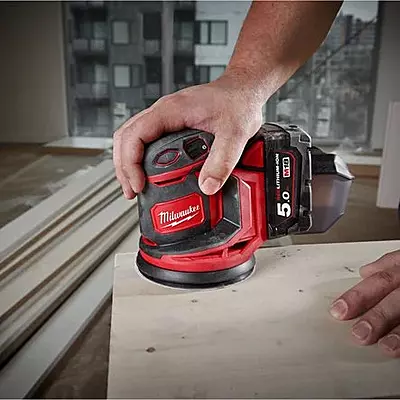 Milwaukee M18™ 125 mm орбитална брусалка