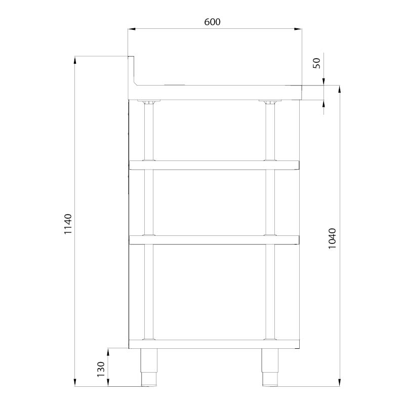 Mueble Cafetero 1 Metro INFRICO