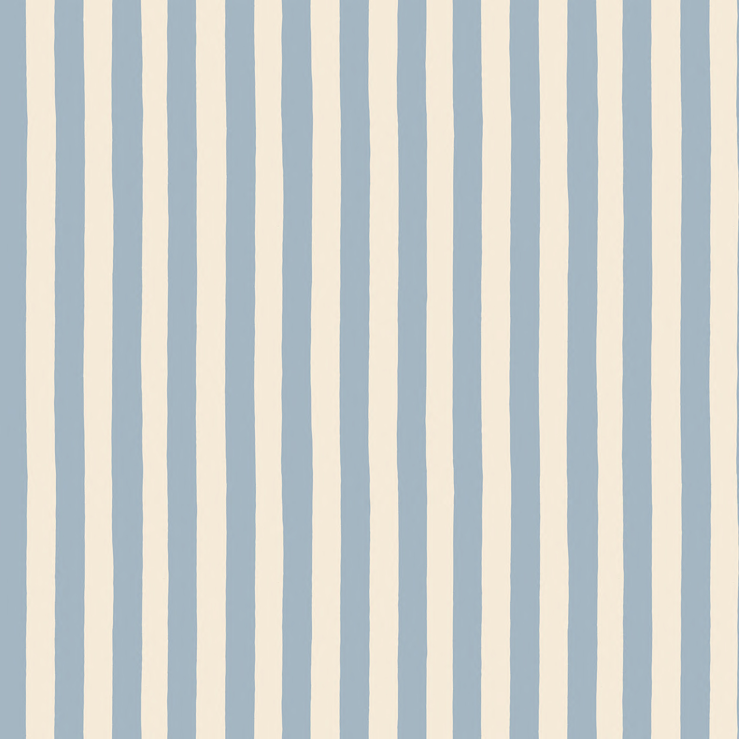 Medium Hand Painted Stripe - Beryl and Colethrop Cream - Wallpaper Medium Hand Painted Stripe - Beryl and Colethrop Cream - Wallpaper