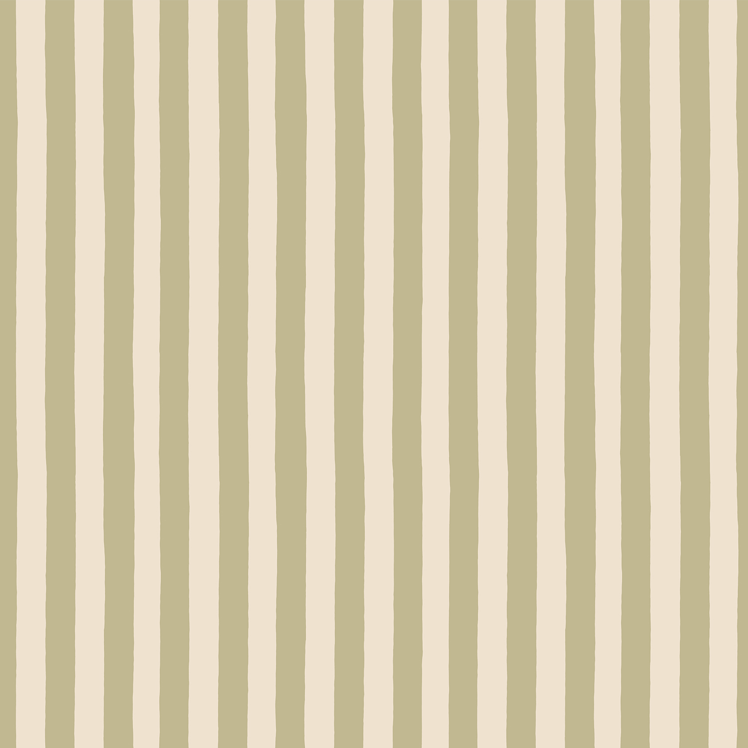 Medium Hand Painted Stripe - Southern Light and Parsnip - Wallpaper Medium Hand Painted Stripe - Southern Light and Parsnip - Wallpaper