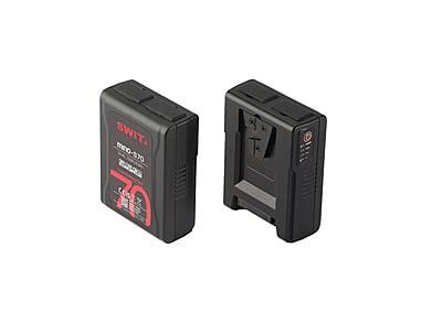 Mino-S70 | USB-C, tiny size with 70Wh pocket mini battery, USB-A/USB-C/D-tap, V-Mount, also ideal for long term use or high power draw lights