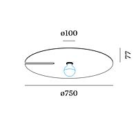 MIRRO 3.0, Ceiling Surface, Black MIRRO 3.0, Ceiling Surface, Black