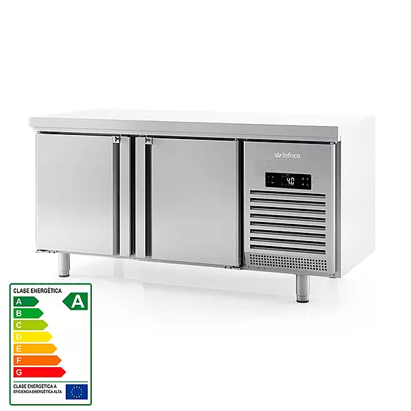 Mesa refrigeración y congelación pasante fondo 800  MR 1620 PDC