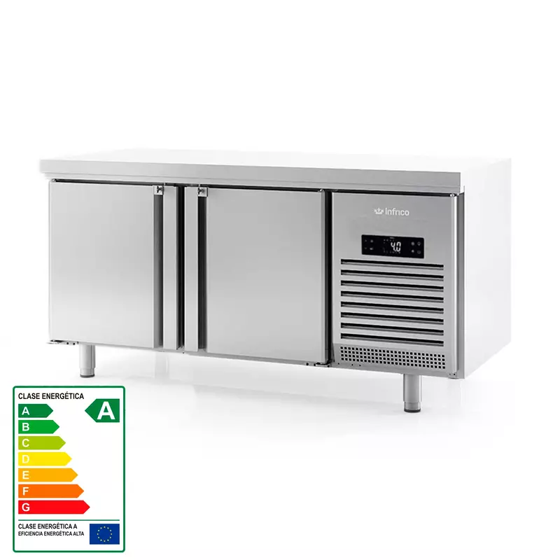 Mesa refrigeración y congelación pasante fondo 800 MR 1620 PDC