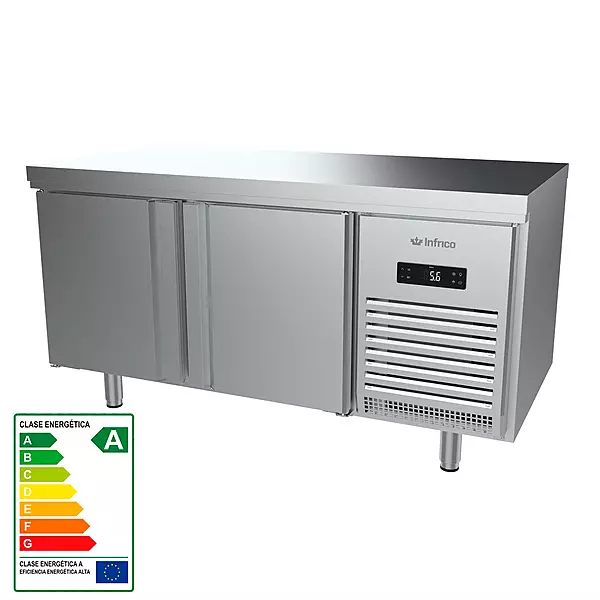 Mesa refrigeración y congelación fondo 800  MR 1620