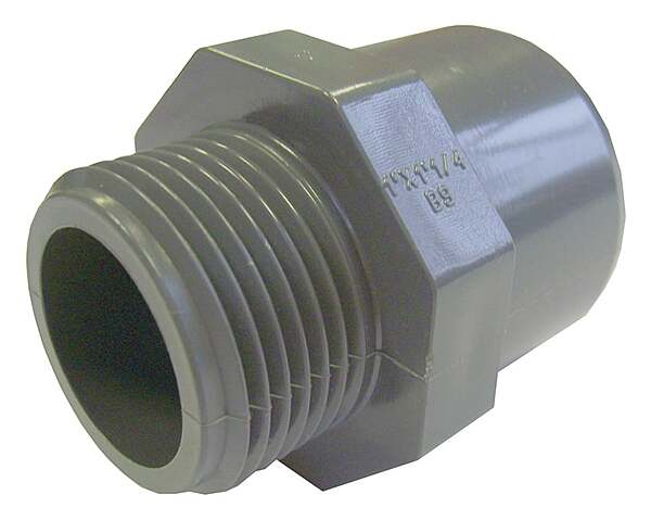 uPVC BSPP Male x Tube NB Adaptor