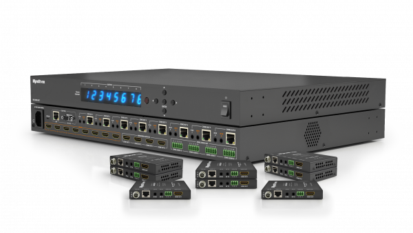 WyreStorm 4K HDBaseT Matrix with Receiver 8x8
