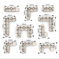Maggie Exterior Sofa | Center Module