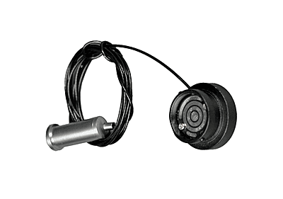 Magnitrack Round Suspended Endcap with Cable 48V