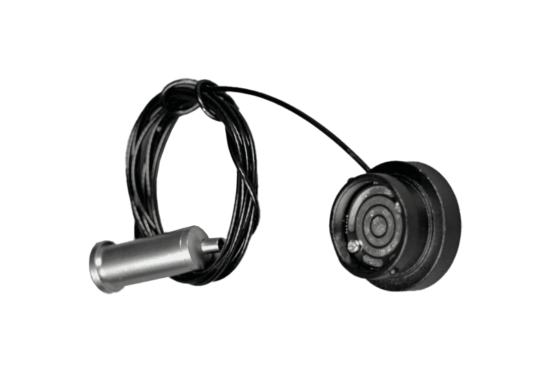 Magnitrack Round Suspended Endcap with Cable 48V