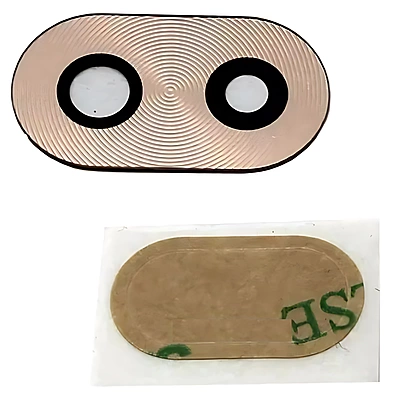 Honor 6X - Replacement Main Camera Lens With Adhesive - Gold