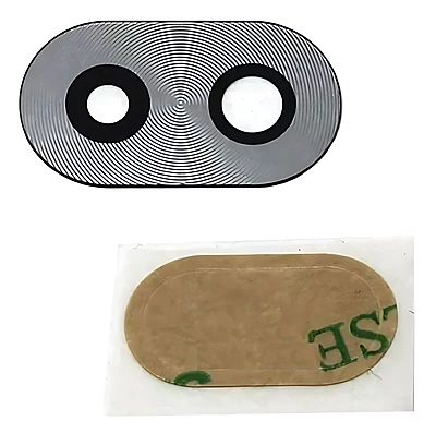 Honor 6X - Replacement Main Camera Lens With Adhesive - Grey