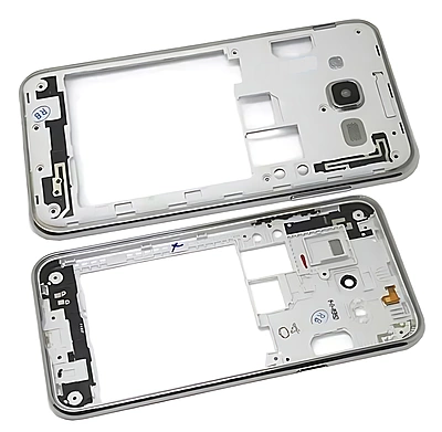 For Samsung Galaxy J5 , J500 - Replacement Main Chassis , Bezel Assembly With Lens