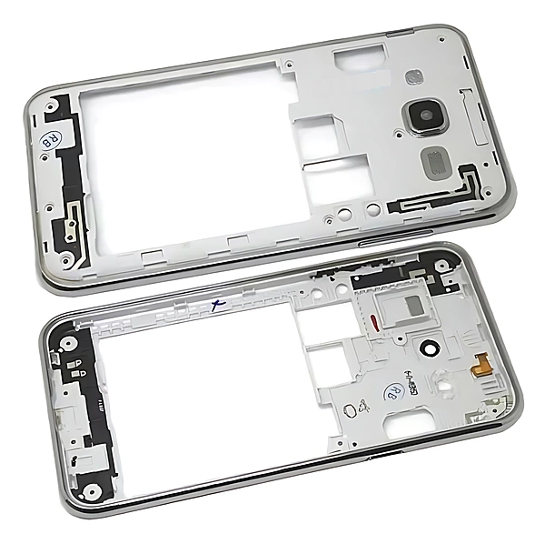 For Samsung Galaxy J5 , J500 - Replacement Main Chassis , Bezel Assembly With Lens