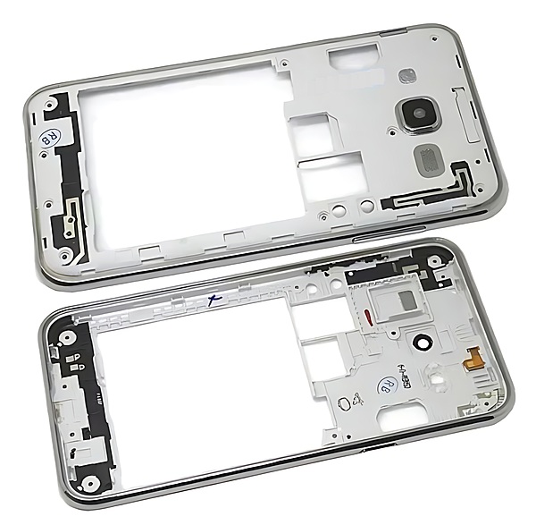 For Samsung Galaxy J5 , J500 - Replacement Main Chassis , Bezel Assembly With Lens