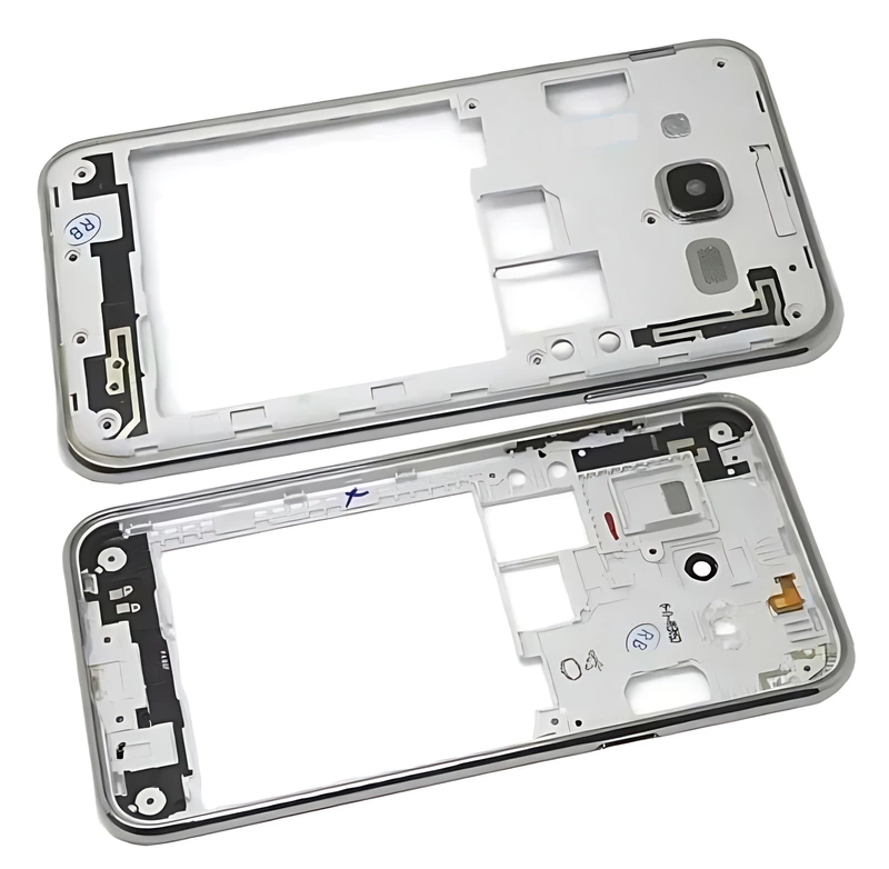 For Samsung Galaxy J5 , J500 - Replacement Main Chassis , Bezel Assembly With Lens