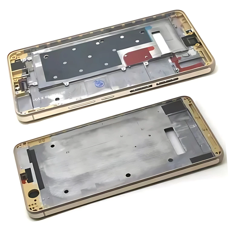 Honor 6 Plus - Replacement Main Chassis With Buttons - Gold
