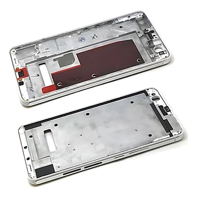 Honor 6 Plus - Replacement Main Chassis With Buttons - Silver