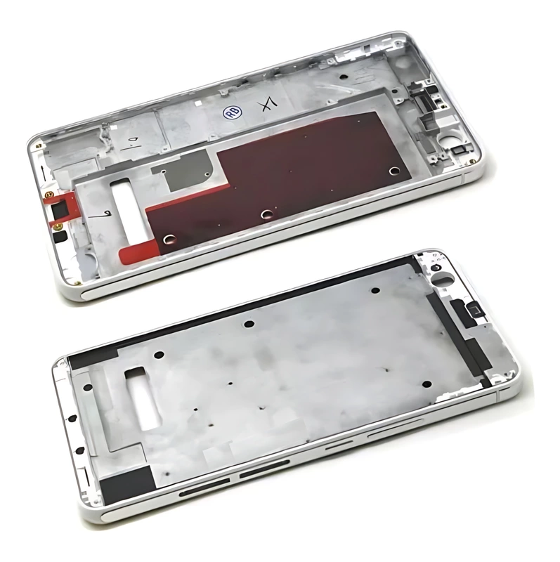 Honor 6 Plus - Replacement Main Chassis With Buttons - Silver