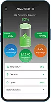 Teconnex Advanced 100 Midi 100Ah Lithium battery 12.8v
