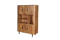 Cane Cabinet 135 Walnut
