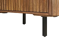 Cane Cabinet 90 Walnut
