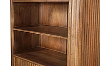 Cane Cabinet 90 Walnut