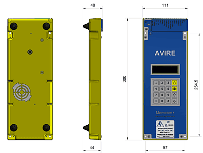 Memcom Autodialer Top of Car