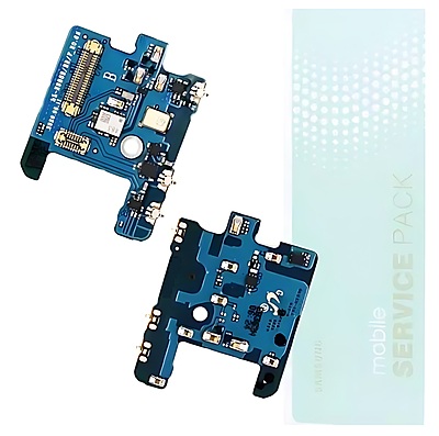 For Samsung Note 20 Ultra , N985 - Replacement Microphone Sub Board - Service Pack - GH96 - 13570A