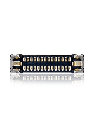 iPhone XS , XS Max - Receiver Range Inductor Environment Light Sensor Microphone FPC Connector - J4600 28 Pin - PQC