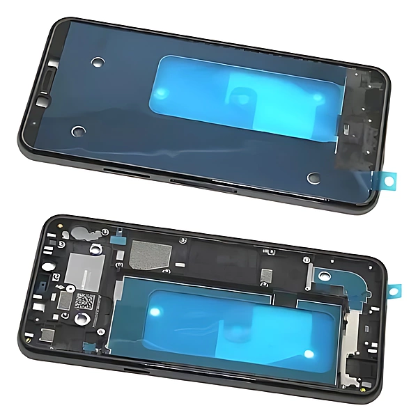 For Samsung Galaxy A6s 2018 , G6200 - Replacement Mid Frame Chassis - Black